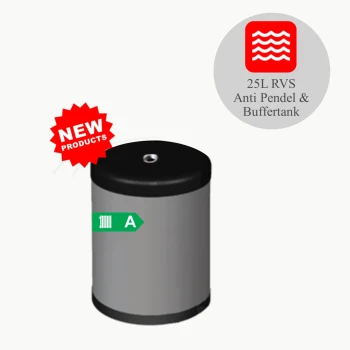 DUPLEX RVS Buffertank PWT-25/WM - 25L