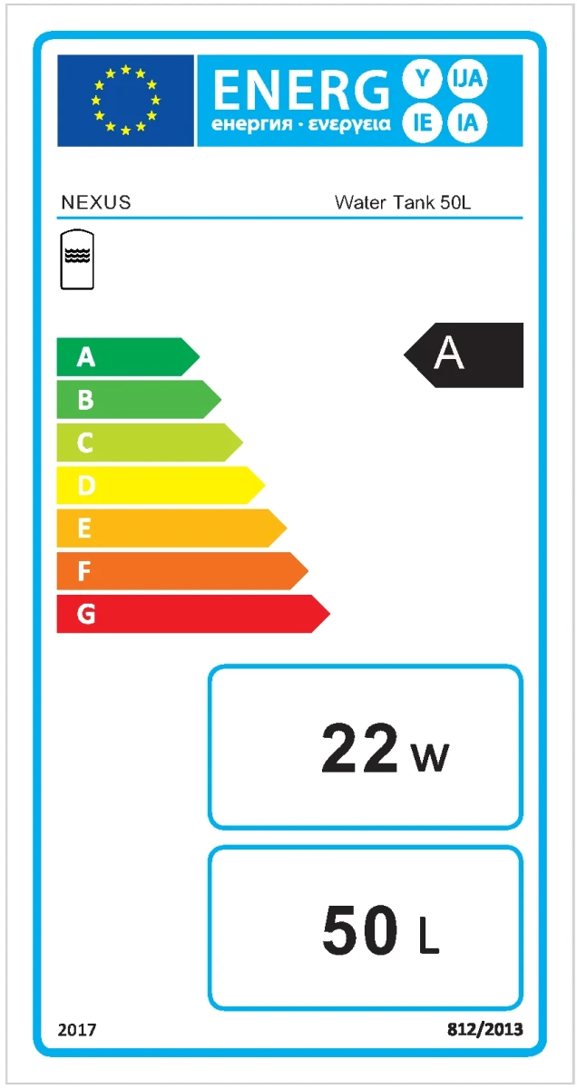 DUPLEX RVS Buffertank PWT-50/WM-C4 - 50L - Afbeelding 2
