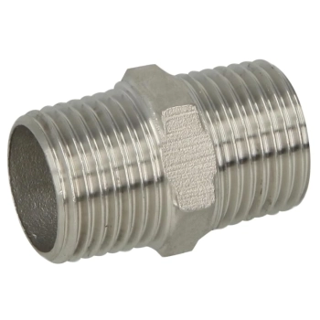 6-kant dubbele nippel 1 Bu - Bu