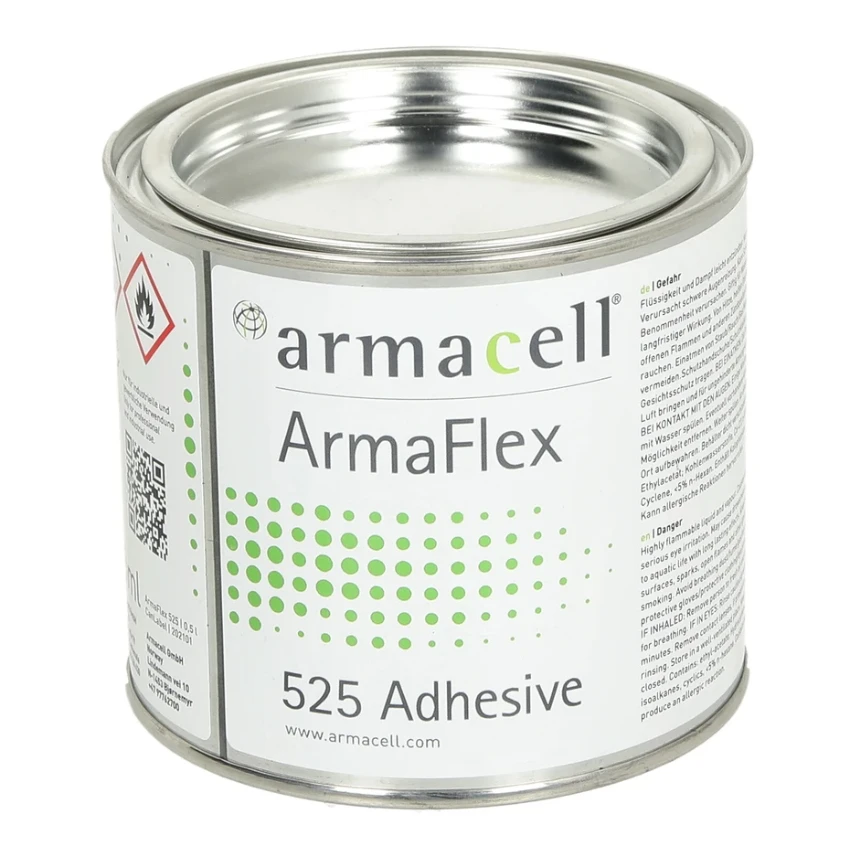 Armaflex lijm 525 voor elastomeer buis- en leidingisolatie
