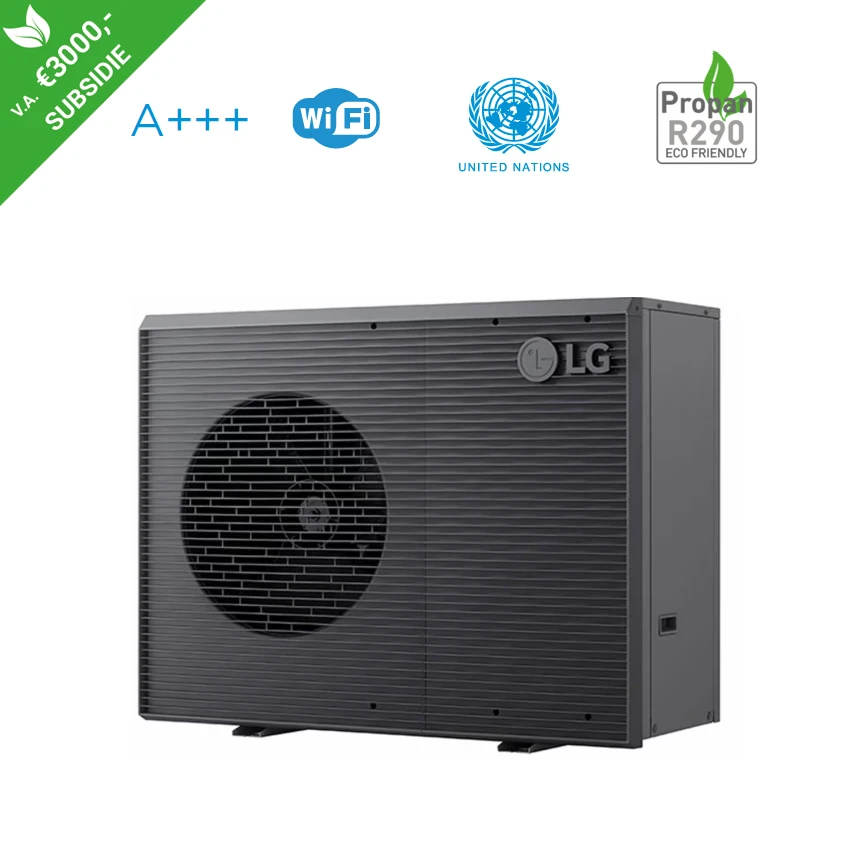 LG Therma V R290 Monobloc warmtepomp - 400V 9kW
