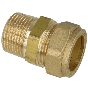 messing-knelkoppeling-met-uitwendig-schroefdraad-conisch-o-22-mm-x-1-bu