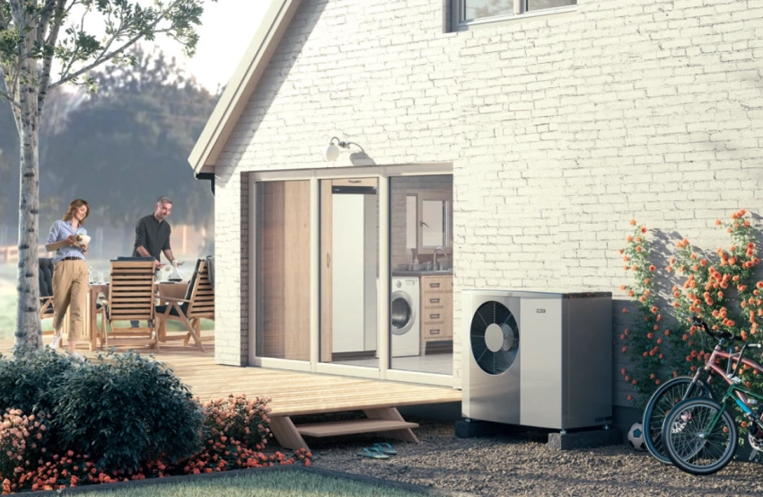 NIBE S2125-08 lucht-water Propaan R290 warmtepomp - 8 kW 400V - Afbeelding 2