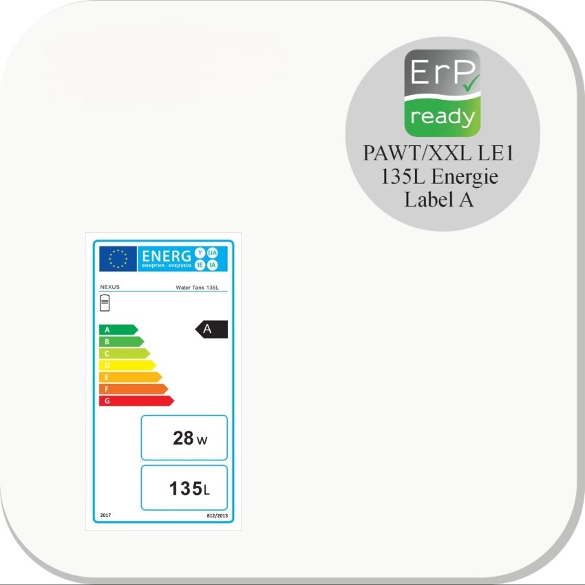 RVS Hygiëne tapwater voorraadvat TURBO XXL-LE2 -135L - Afbeelding 5