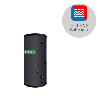 RVS Buffertank BT-100 Black - 100L