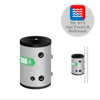 RVS Buffertank BT-50/WM-C4 - 50L