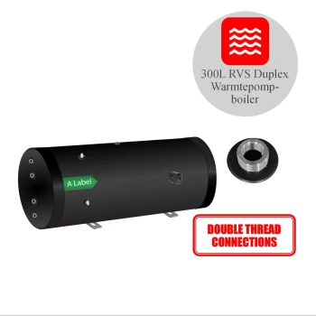 RVS Black series boiler 300H XL-LE1 - 300L