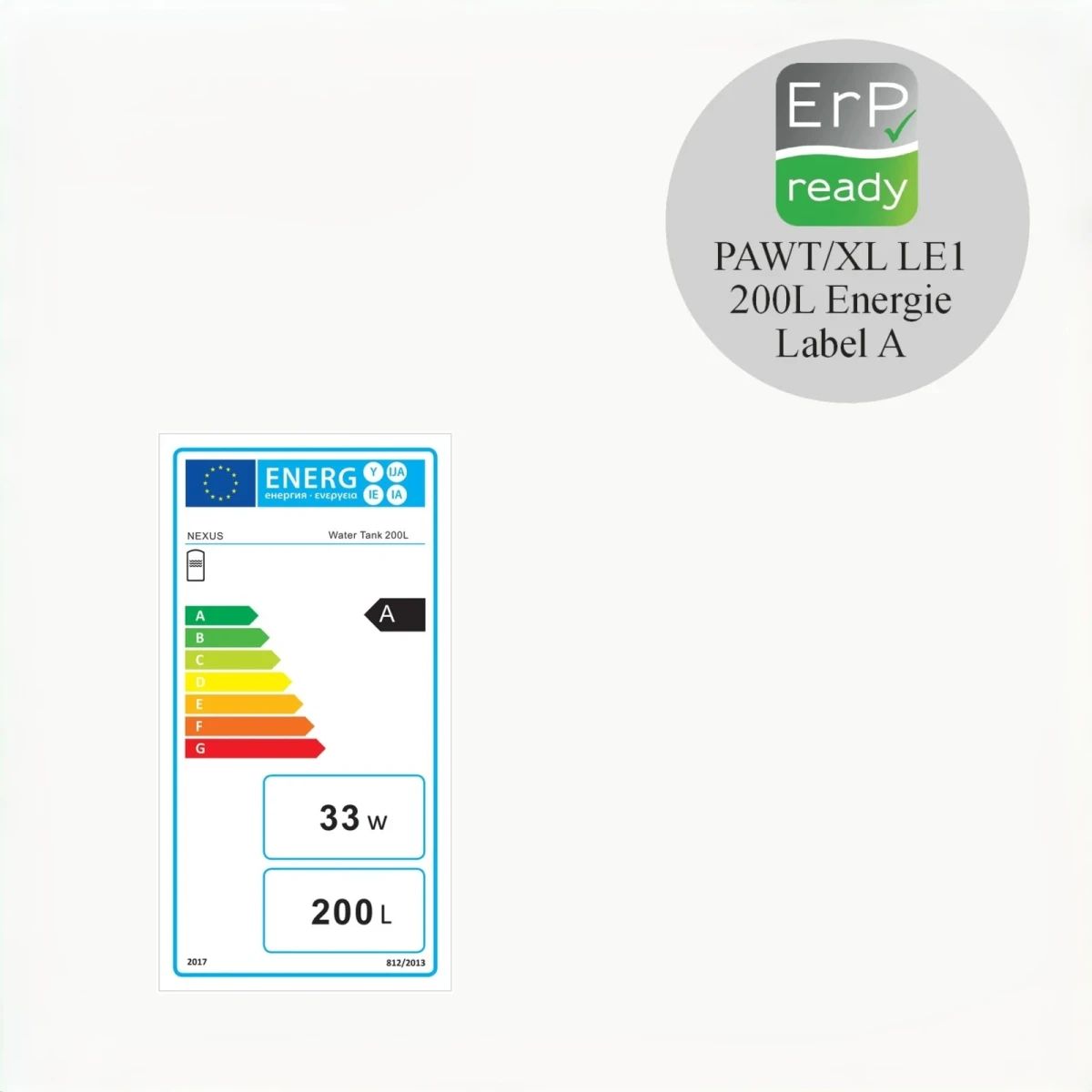 RVS Black series combi boiler NXWT 200L + 100L buffer - Afbeelding 4