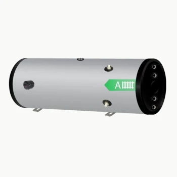 RVS Anti Pendel Buffertank BT-500H - 500L horizontaal