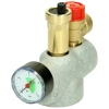 Veiligheidsgroep tot 50 kW voor bovenop buffervat - 1" Bi