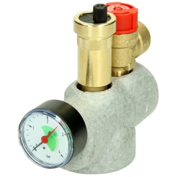 Veiligheidsgroep tot 50 kW voor bovenop buffervat - 1 Bi